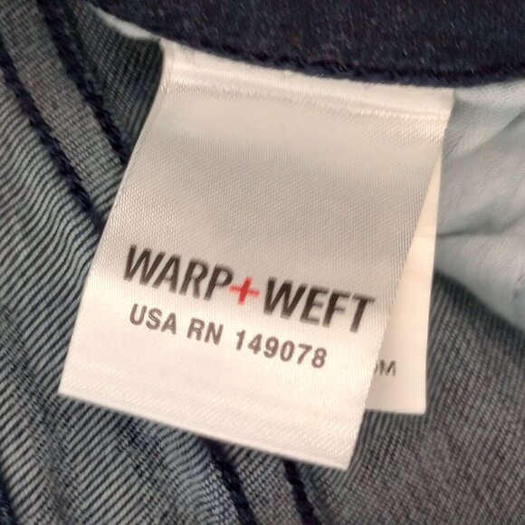 Warp + Weft JFK Dark Wash Skinny Jeans - Picture 8 of 10